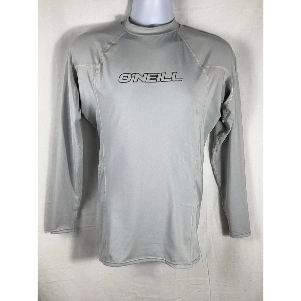 O'Neill Basic Skins Long Sleeve UV 50+ Rash Guard Swim Sun Top Size Large